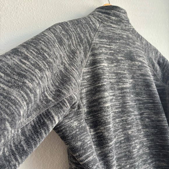 The North Face Polartec Gray Fleece Full Zip Long Sleeve Fall Jacket Size Medium - Picture 10 of 13